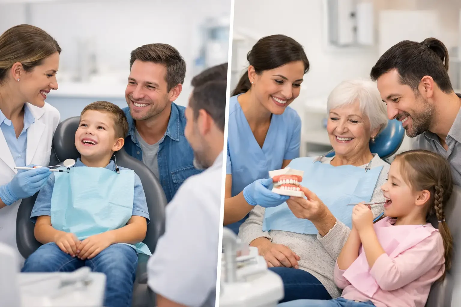 Odontología familiar para cada etapa de la vida