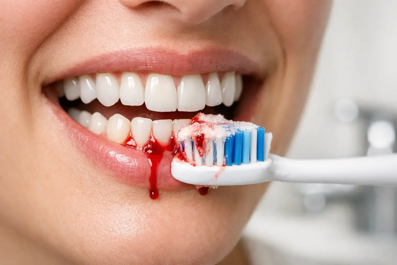 Why Do Gums Bleed When Brushing Your Teeth?