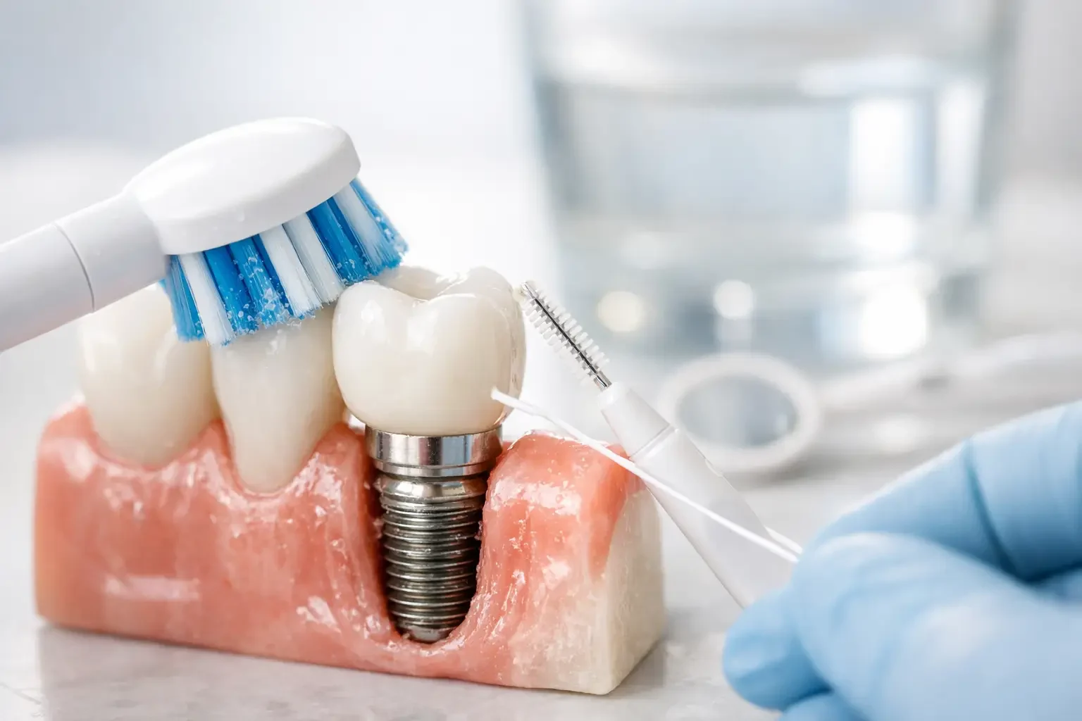 How to Clean Dental Implants the Right Way